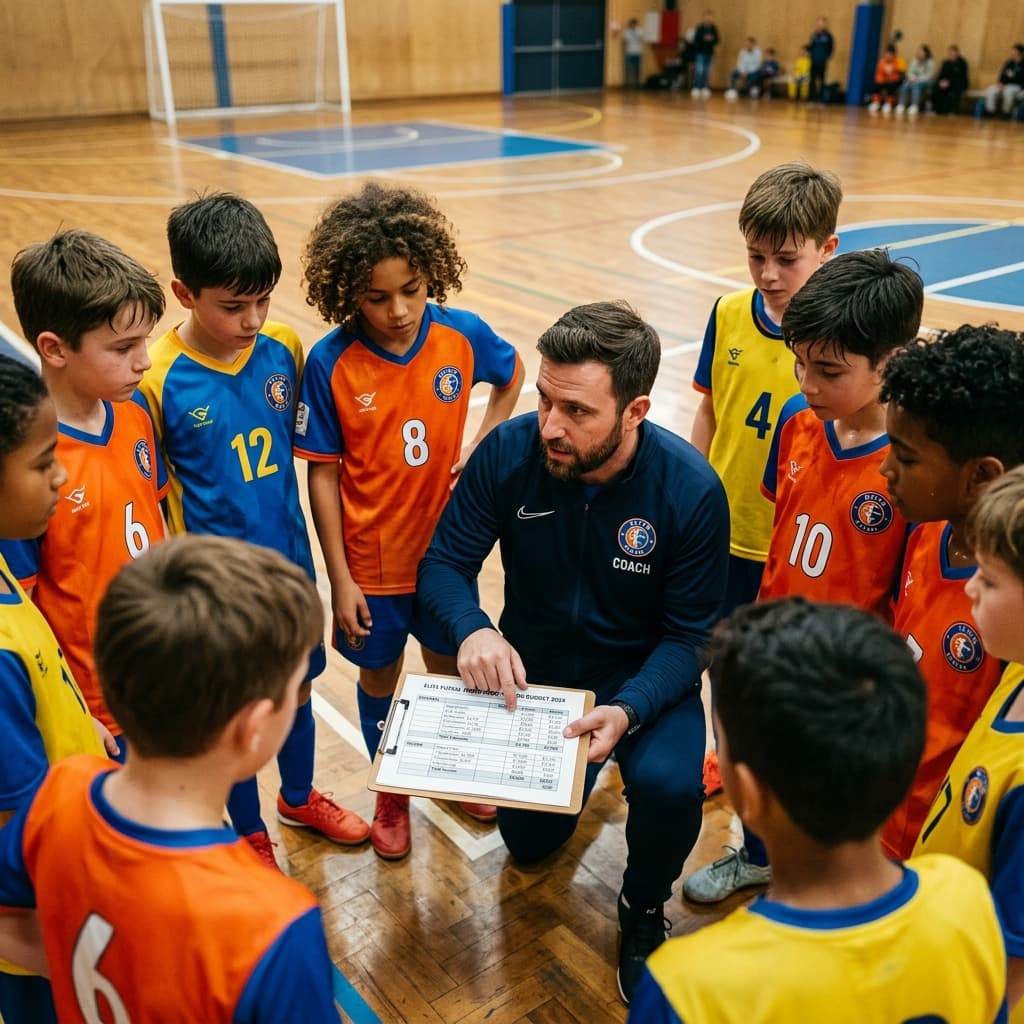 Sports team with budget management